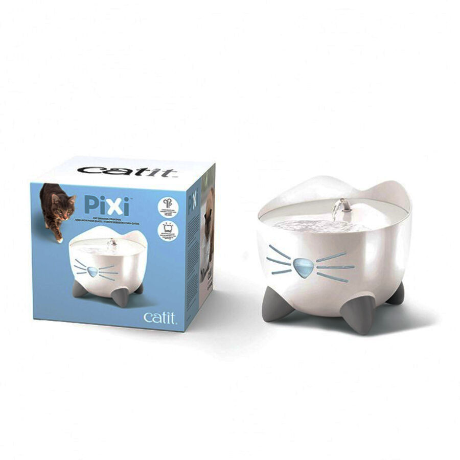 Catit PIXI Blanco Bebedero Fuente para gatos, , large indicador imagen numero 1
