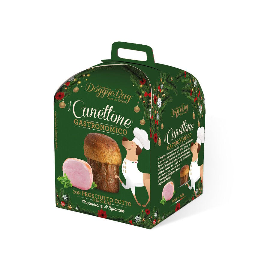 125 g DoggyeBag Snack Canettone Navide&ntilde;o Gourmet para Perros, , large indicador imagen numero 1
