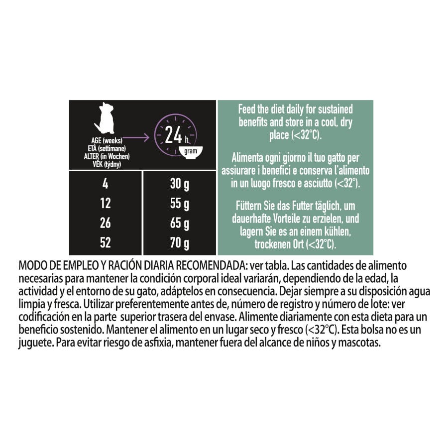 1.4 kg Purina Pro Plan LiveClear Kitten <1 a&ntilde;o Pavo pienso para gatos&nbsp;, , large indicador imagen numero 3