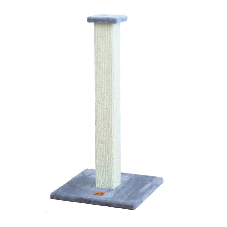 Leeby Vida rascador de sisal cuadrado azul  para gatos, , large Imagen numero 1