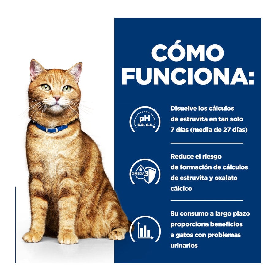 12 sobres x 85 g Hill's Prescription Diet Urinary Care c/d Pollo sobre para gatos, , large Imagen numero 3