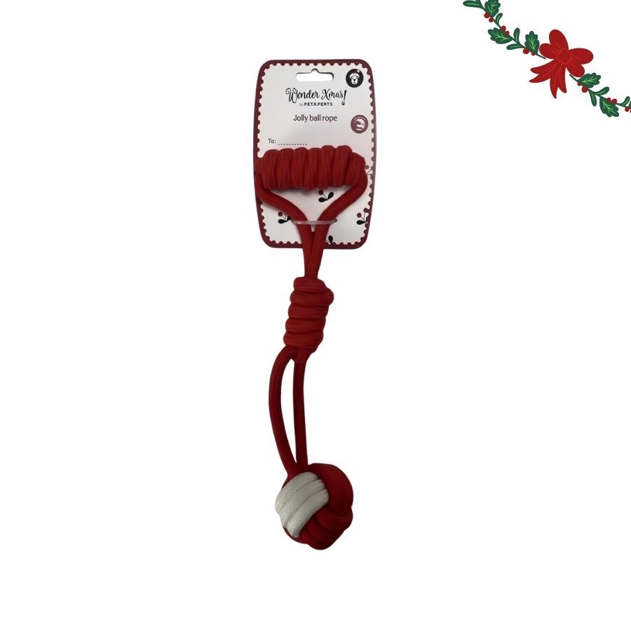 Wonder Christmas Pelota con Cuerda Juguete para perros, , large indicador imagen numero 6