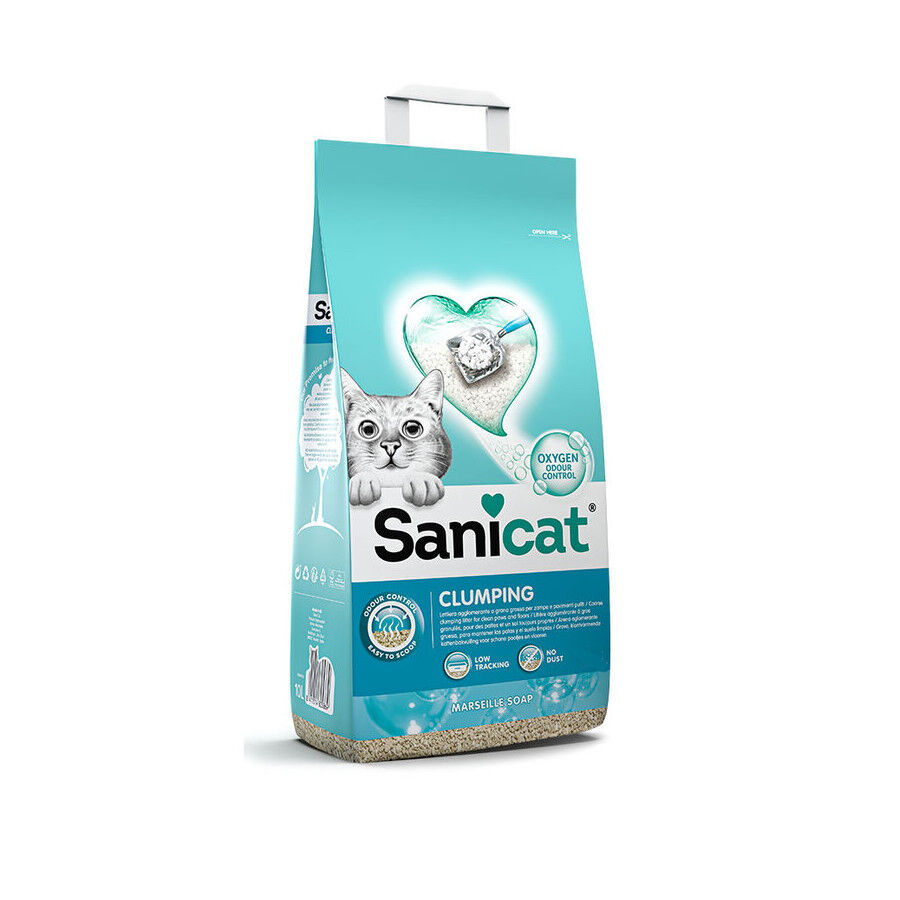 16 L Sanicat Marsella Arena Aglomerante para gatos, , large Imagen numero 1