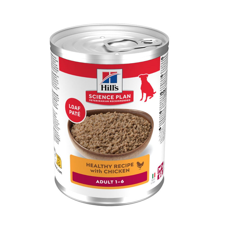 370 g Hill's Science Plan Adult pollo lata para perros, , large indicador imagen numero 1