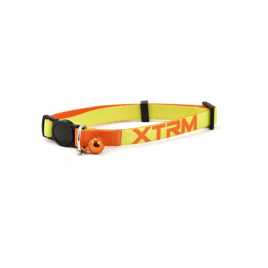 Nayeco X-Trm Neon Flash Naranja y Amarillo collar para gatos, , large Imagen numero 1