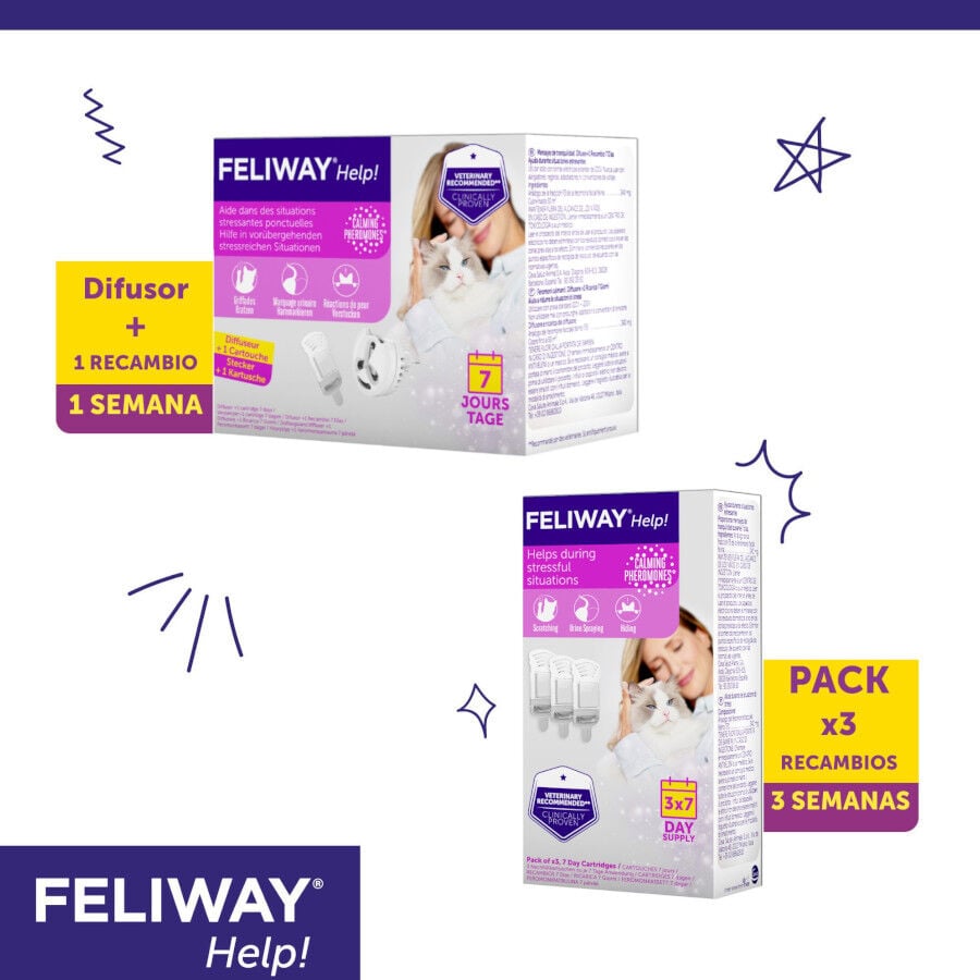 Feliway Help Difusor y Recambio con feromonas para el estr&eacute;s ocasional, , large indicador imagen numero 7