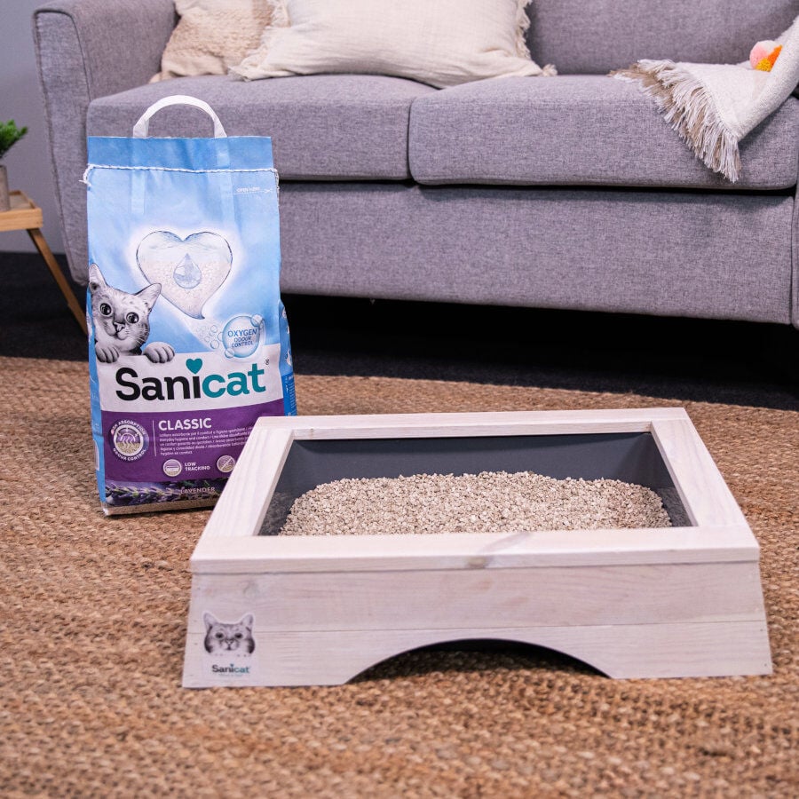 10 L Sanicat Classic Arena Absorbente Lavanda, , large indicador imagen numero 5