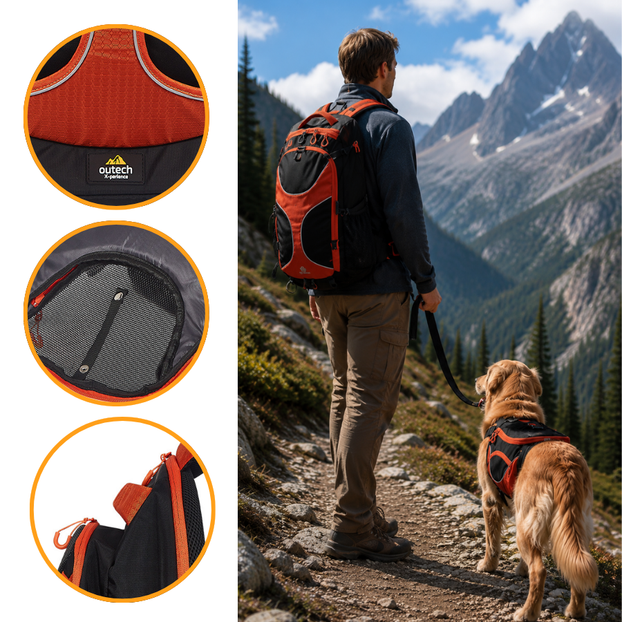 Outech X-perience Mochila Deportiva para perros, , large Imagen numero 3