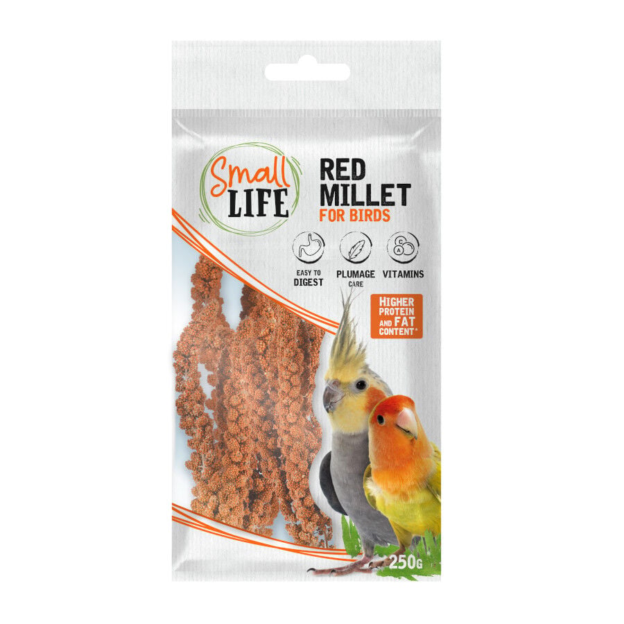 Small life Snack Panizo Rojo para p&aacute;jaros