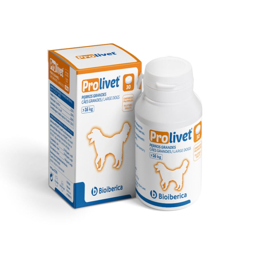 Bioiberica Prolivet Suplemento Hep&aacute;tico para perros de raza grande