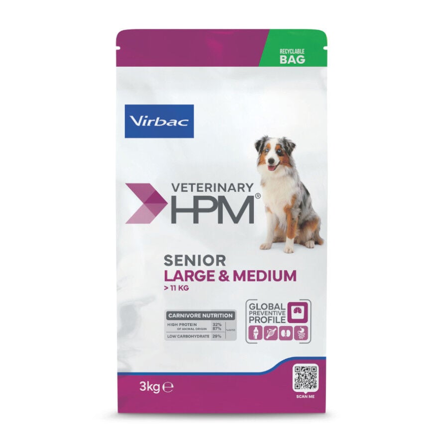Virbac HPM Veterinary Senior Large & Medium Pienso Cerdo para perros, , large Imagen numero 1