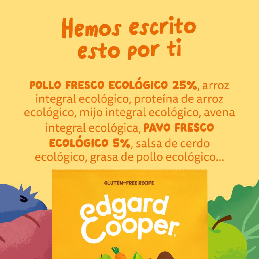 7 kg Edgard & Cooper Adult Bio Pavo pienso para perros, , large Imagen numero 8