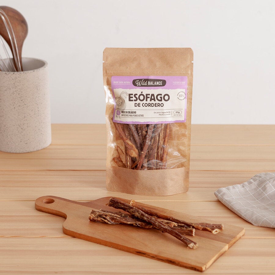50 g Wild Balance Es&oacute;fago de Cordero para perros, , large indicador imagen numero 2