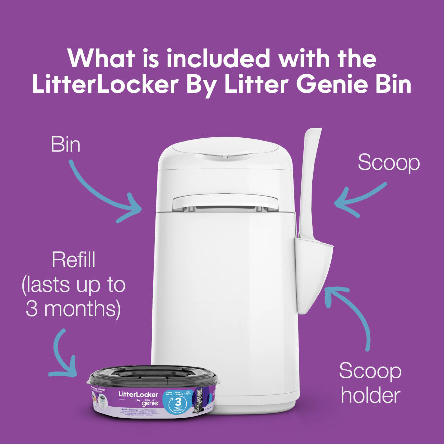 Litter Genie LitterLocker Cubo Dep&oacute;sito de Excremento para gatos, , large indicador imagen numero 9
