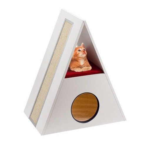 Ferplast Pir&aacute;mide Merling Rascador con cama para gatos