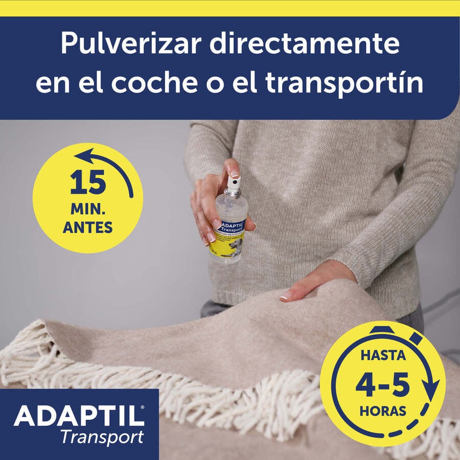 Adaptil Transport Spray Tranquilizante Viajes para perros, , large indicador imagen numero 4