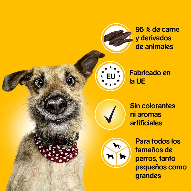 70 g Pedigree Ranchos Tiras Pollo Snacks para perros, , large Imagen numero 7