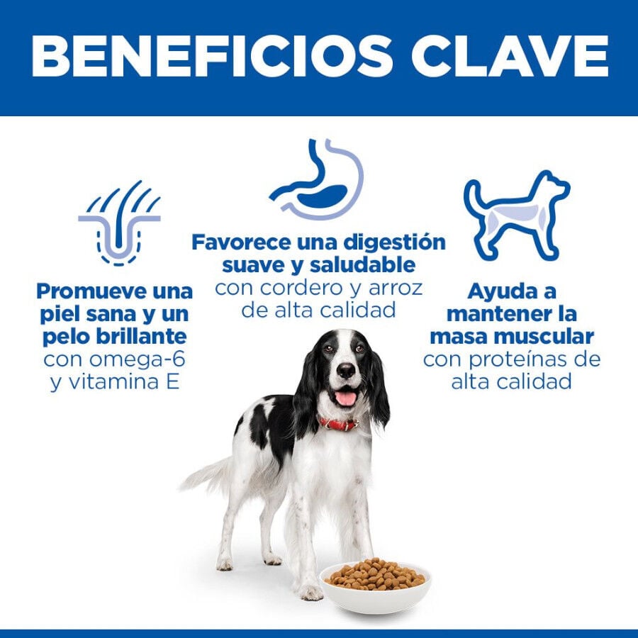 18 kg Hill's Science Plan Adult Medium Cordero y Arroz pienso para perros, , large indicador imagen numero 5