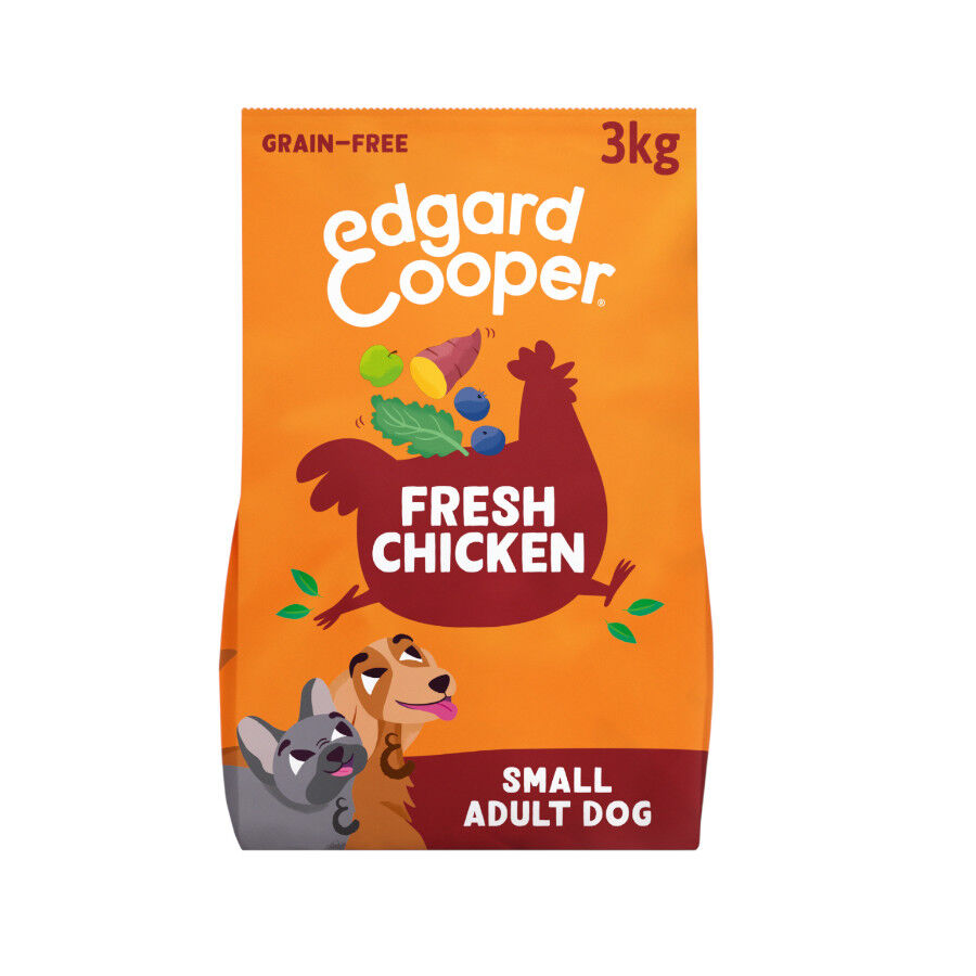 Edgard & Cooper Pienso Pollo para perros adultos mini