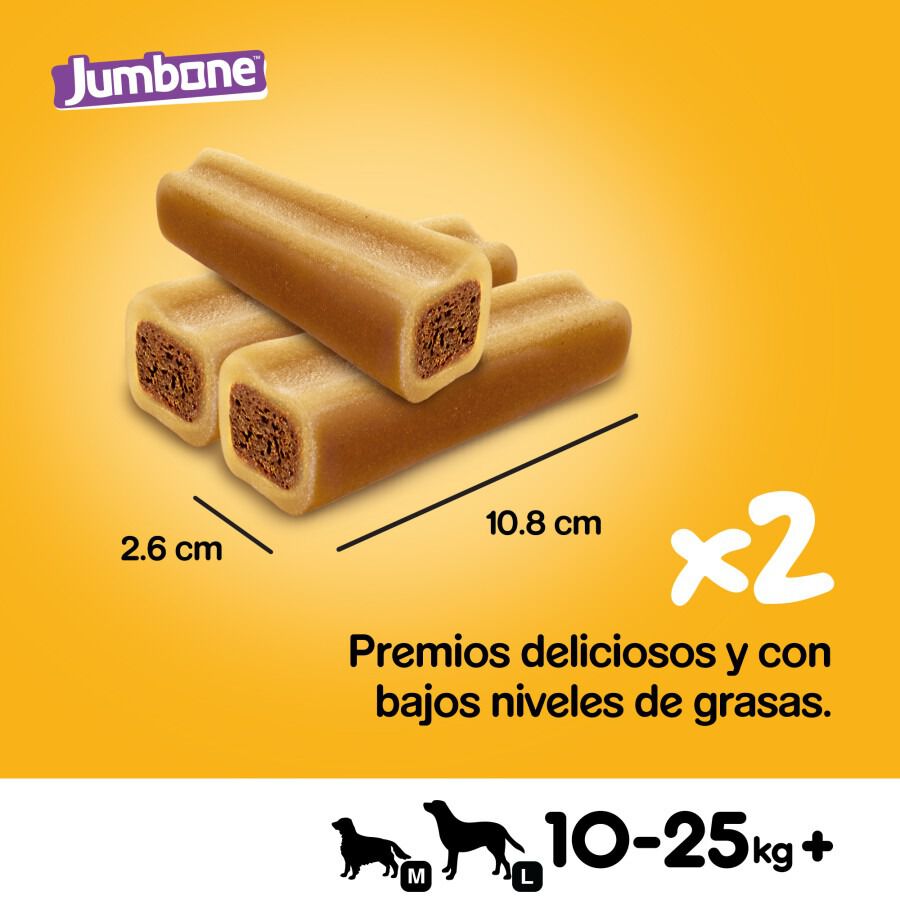 180 g Pedigree Huesos Jumbone Vacuno y Ave para Perros, , large indicador imagen numero 2