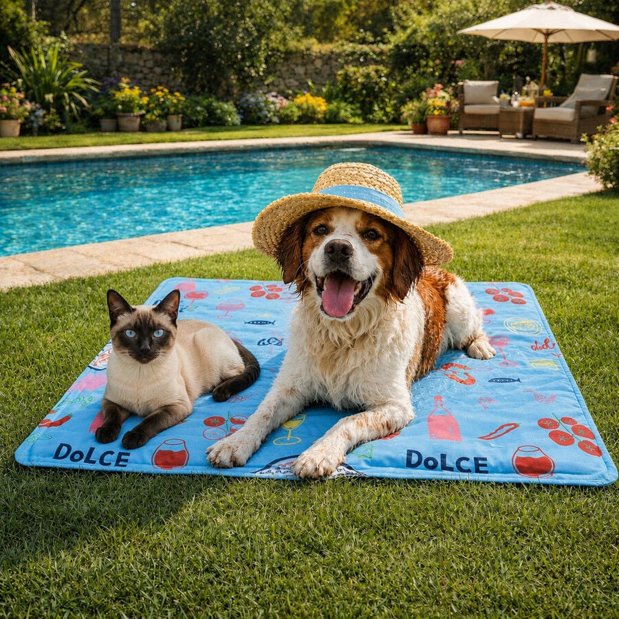 Summer Vibes Manta Refrescante Dolce Vita para perros y gatos, , large indicador imagen numero 1