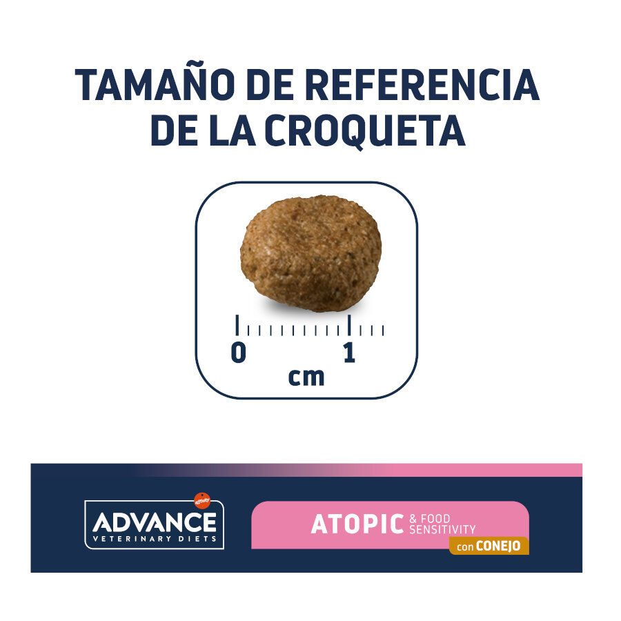 12 kg Advance Veterinary Diets Atopic Conejo y Guisantes pienso para perros, , large Imagen numero 4