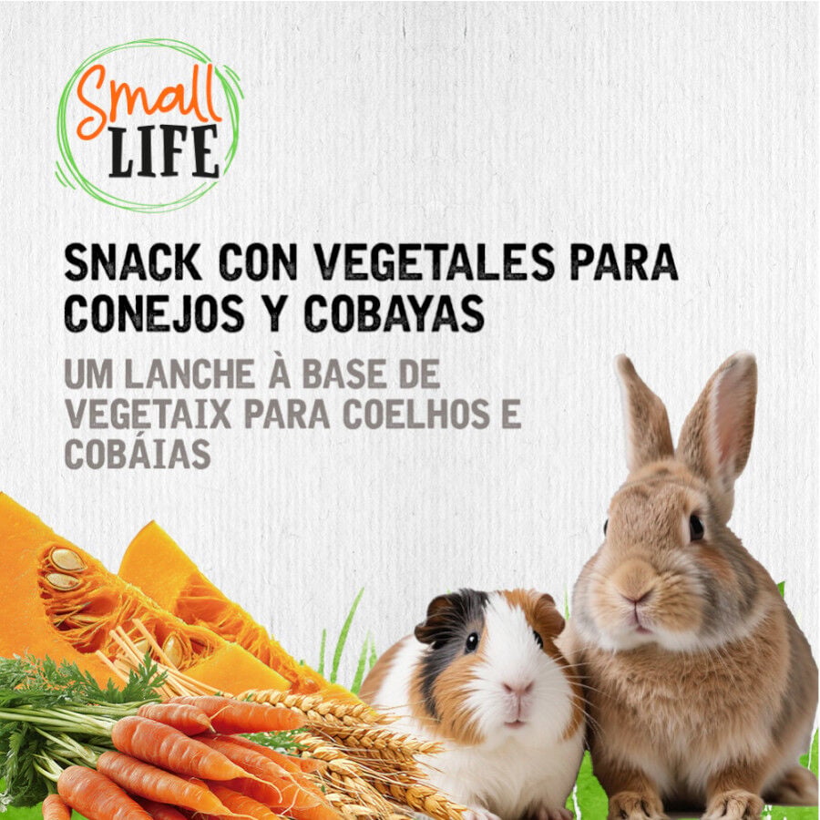 2 barritas Small Life Barritas Snack con Vegetales para conejos y cobayas, , large indicador imagen numero 4