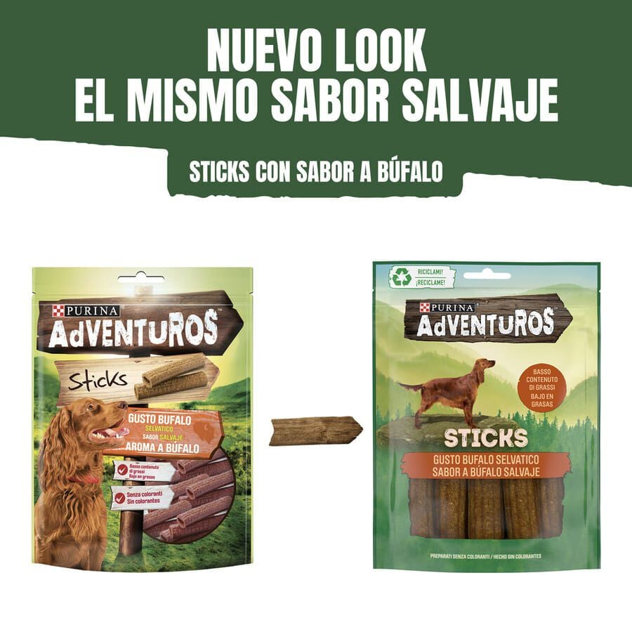 305 g Adventuros Palitos B&uacute;falo para perros, , large Imagen numero 6
