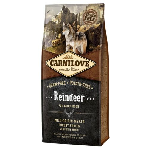 Carnilove Reindeer pienso para perros sin cereales Imagen numero 1