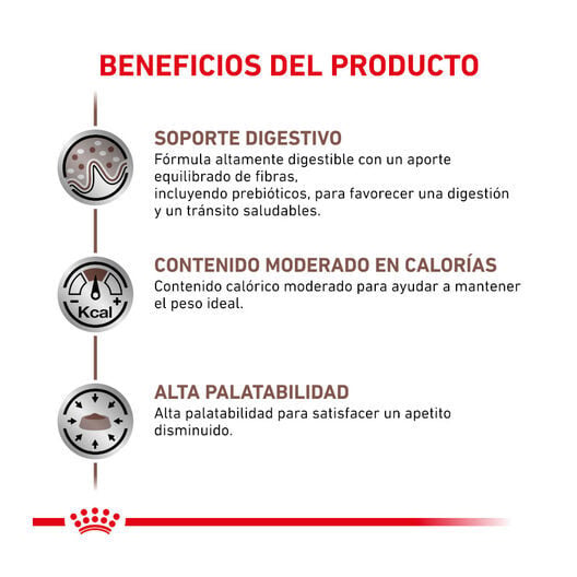 12 sobres x 85 g Royal Canin Veterinary Gastrointestinal Moderate Calorie sobre para gatos, , large indicador imagen numero 3