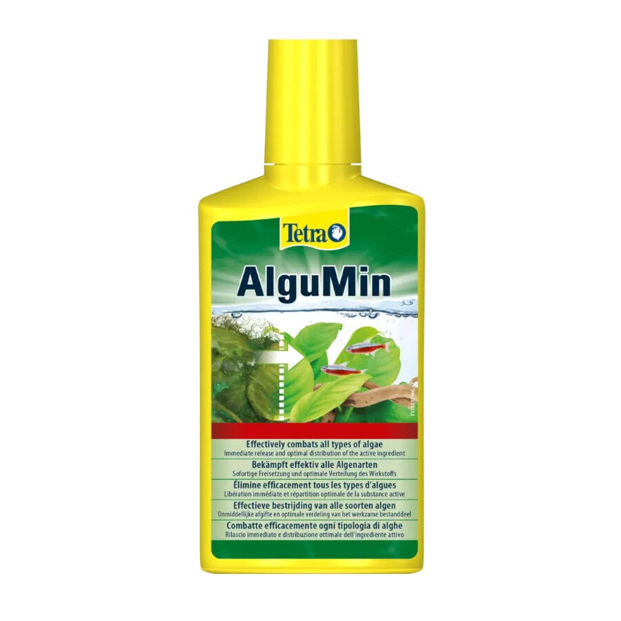Tetra AlguMin tratamiento antialgas para acuarios Imagen numero 1