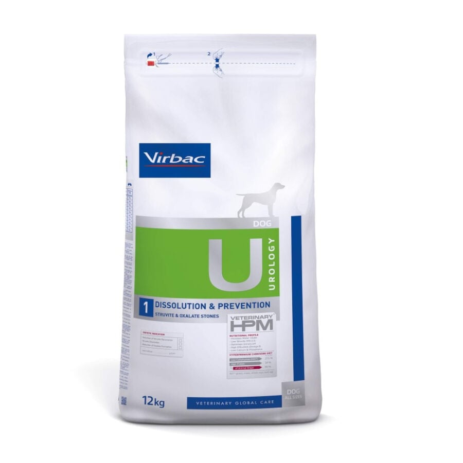 12 kg Virbac Urology Dissolution Prevention HPM Pienso para perros, , large Imagen numero 1