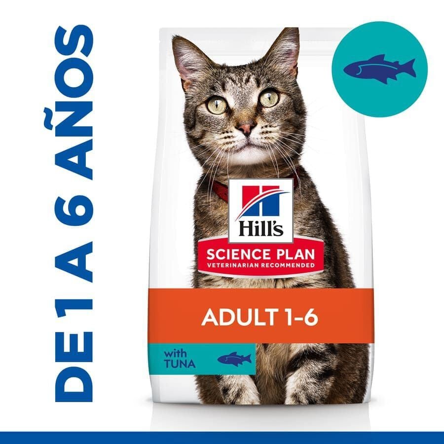 7 kg Hill's Science Plan Adult At&uacute;n pienso para gatos, , large indicador imagen numero 2