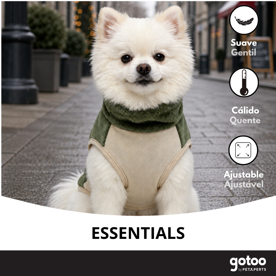 Gotoo Jersey Polar Verde para perros, , large indicador imagen numero 6