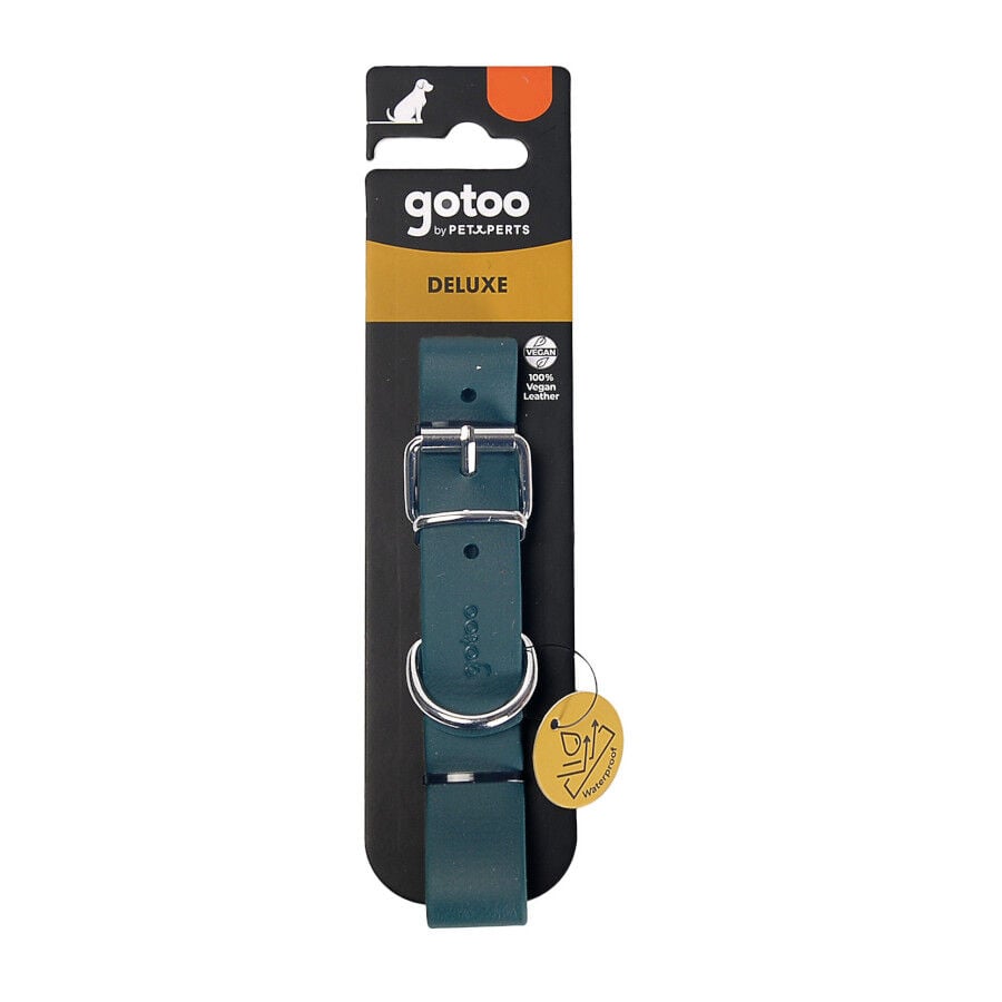 Gotoo Collar Biothane verde para perros, , large Imagen numero 10