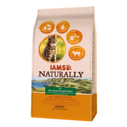 IAMS Naturally cordero pienso para gatos Imagen numero 1