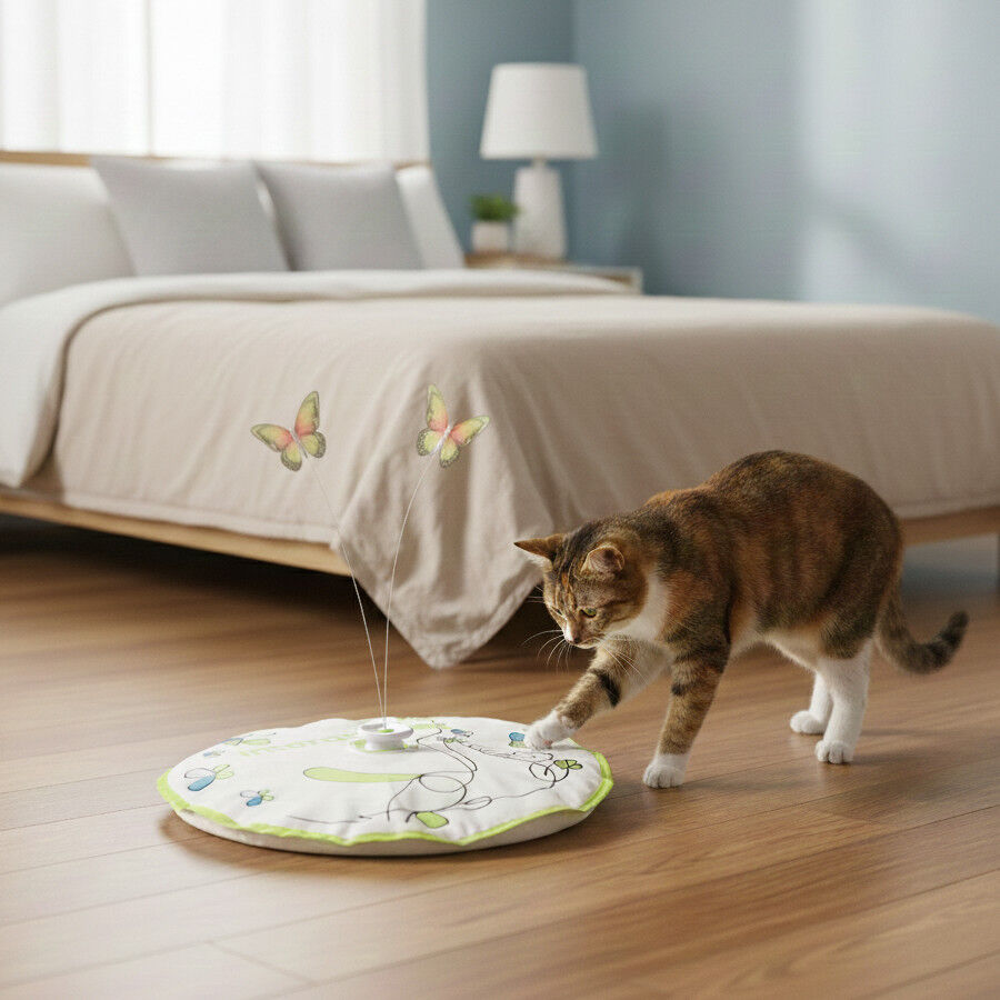 All For Paws Interactives  Juguete Piel Insecto para gatos, , large indicador imagen numero 1