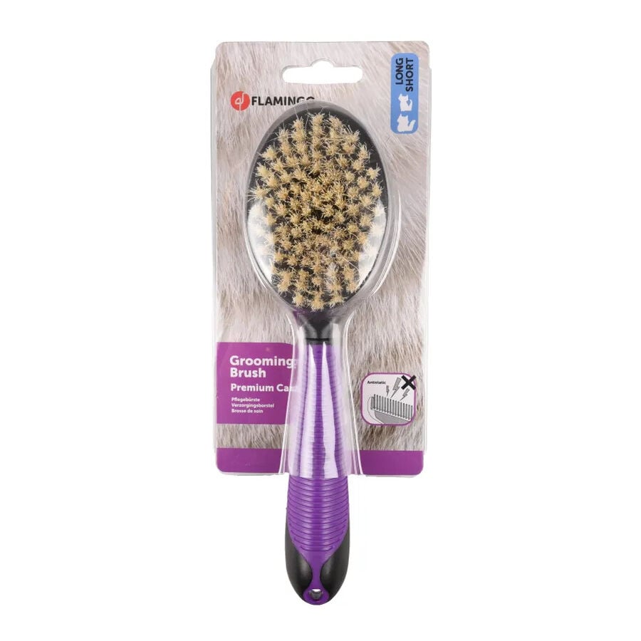 Flamingo Premium Care Cepillo de Pelo de Cerdo para perros y gatos, , large indicador imagen numero 2