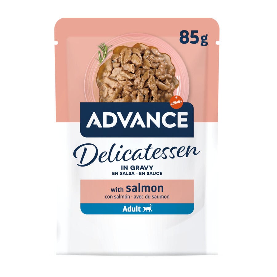 Advance Delicatessen Salm&oacute;n en Salsa Sobres para gatos