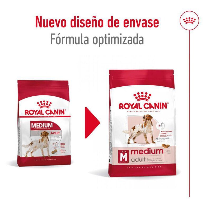 18 kg (15 + 3 kg &iexcl;gratis!) Royal Canin Medium Adult pienso para perros, , large Imagen numero 2