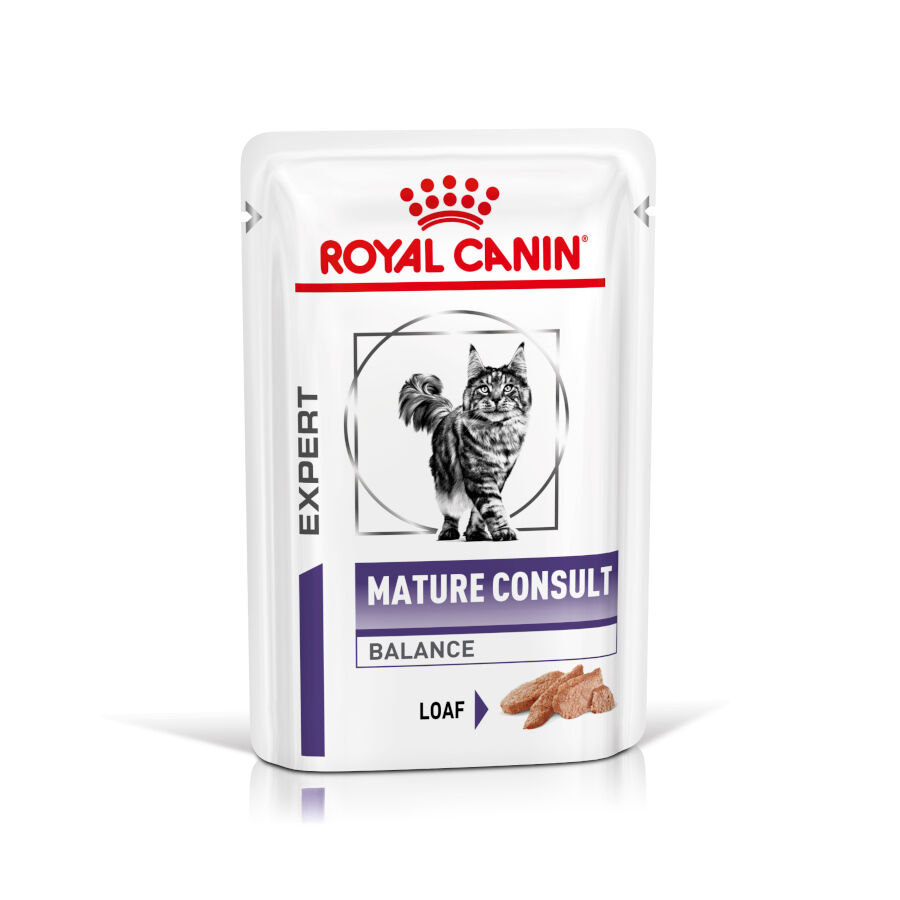 12 sobres x 85 g Royal Canin Mature Consult Balance Pat&eacute; sobre para gatos, , large Imagen numero 1