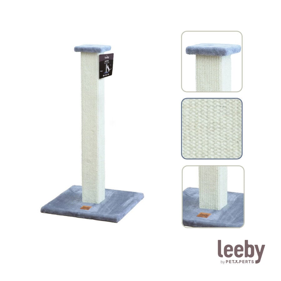 Leeby Vida rascador de sisal cuadrado azul  para gatos, , large Imagen numero 5