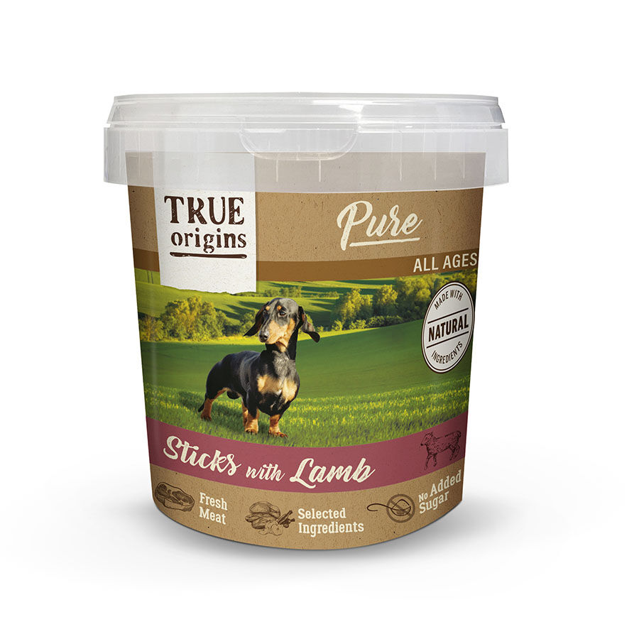 True Origins Pure Sticks Cordero para perros Imagen numero 1