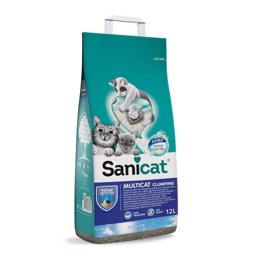 12 L Sanicat Multicat Cumpling Aire Fresco Arena para gatos, , large Imagen numero 1