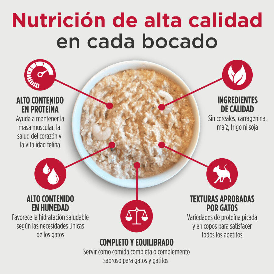 170 g Nulo Minced Pollo con Cangrejo y Gamba Lata para gatos, , large indicador imagen numero 2