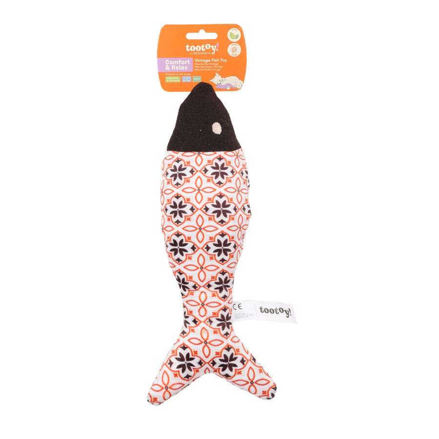 Tootoy! Peluche Pez con Catnip Estampado para gatos, , large indicador imagen numero 9