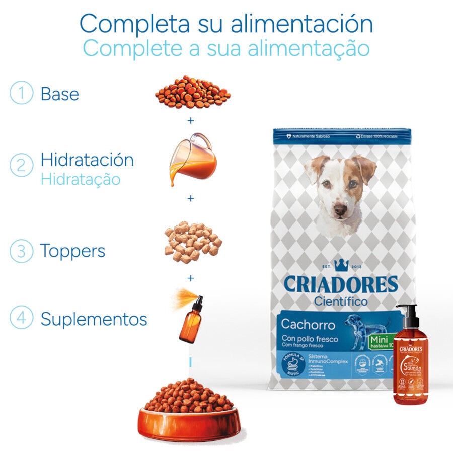 3 kg Criadores Cient&iacute;fico Mini Pienso Pollo para cachorros, , large Imagen numero 8