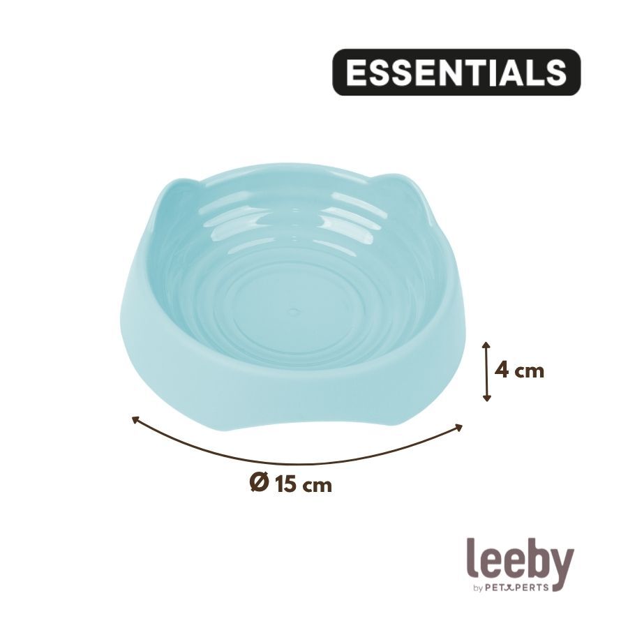 Leeby Comedero de Pl&aacute;stico Azul para gatos, , large indicador imagen numero 4
