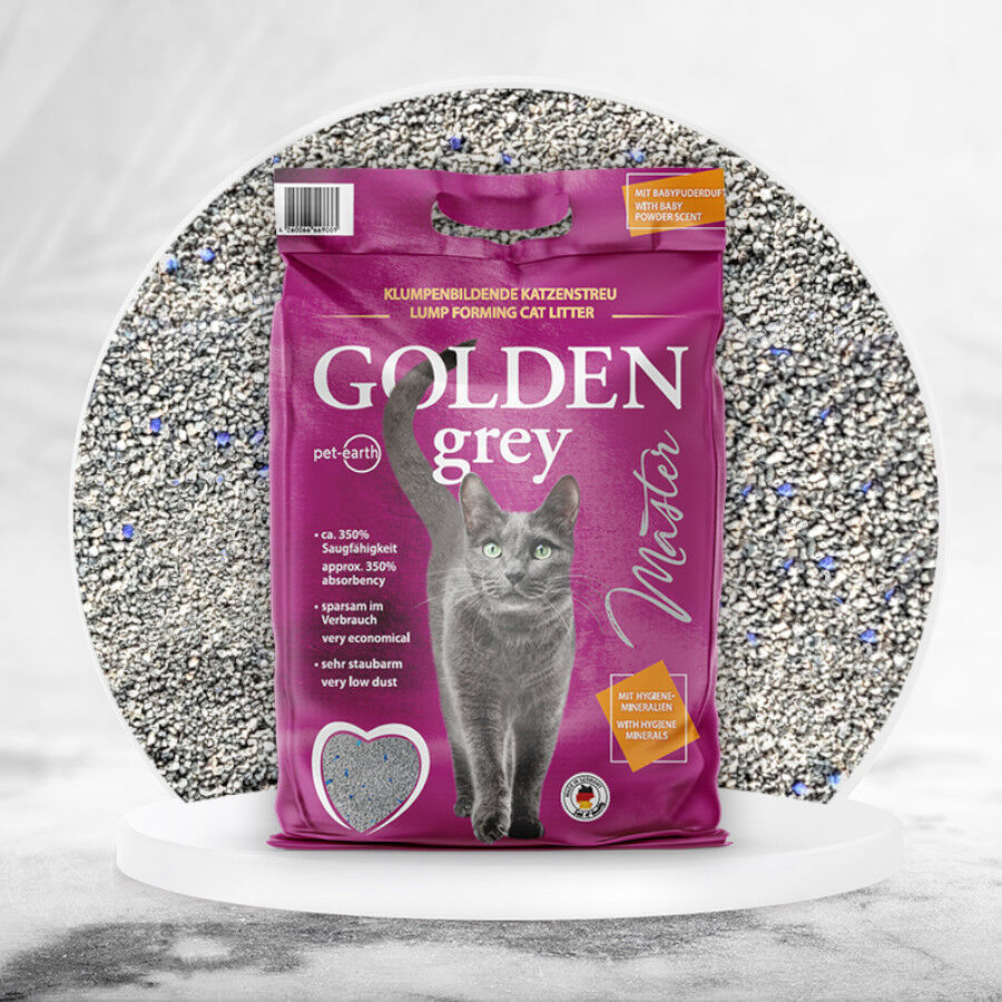 7 kg Golden Grey Master Arena Aglomerante para gatos, , large indicador imagen numero 2