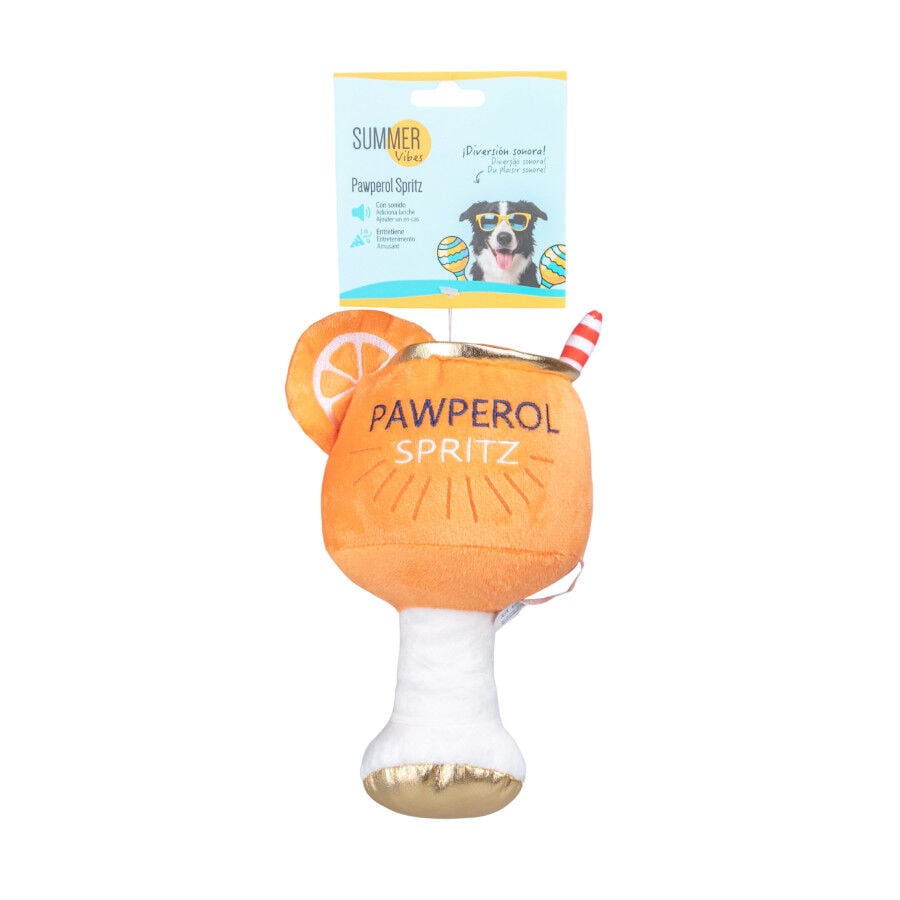 Summer Vibes Pawperol Spritz Peluche Juguete para perros, , large Imagen numero 5
